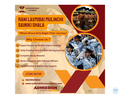 Rani Laxmibai Mulinchi Sainiki Shala Coaching in Pune