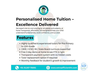Expert Home Tutor in Motihari – Personalized Learning at Your Doorstep at Extra Efficient