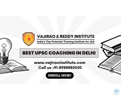 Best UPSC Coaching in Delhi- Vajirao and Reddy Institute
