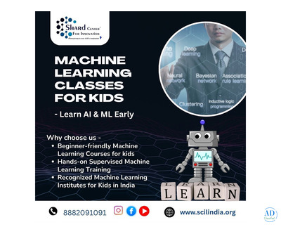 Machine Learning Classes for kids - Learn AI & ML Early
