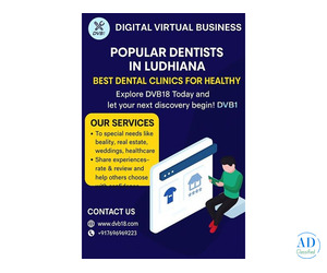 Popular Dentists in Ludhiana | Best Dental Clinics for Healthy Smiles– DVB18