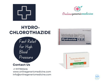 Order Hydrodiuril (HCTZ) Online at Online Generic Medicine