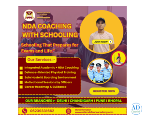 NDA Coaching With Schooling In Pune