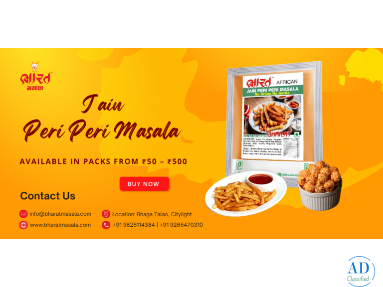 Jain Peri Peri Masala | Bharat Masala Surat