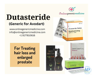Topical & Oral Dutasteride | Avodart Generic Available at OnlineGenericMedicine