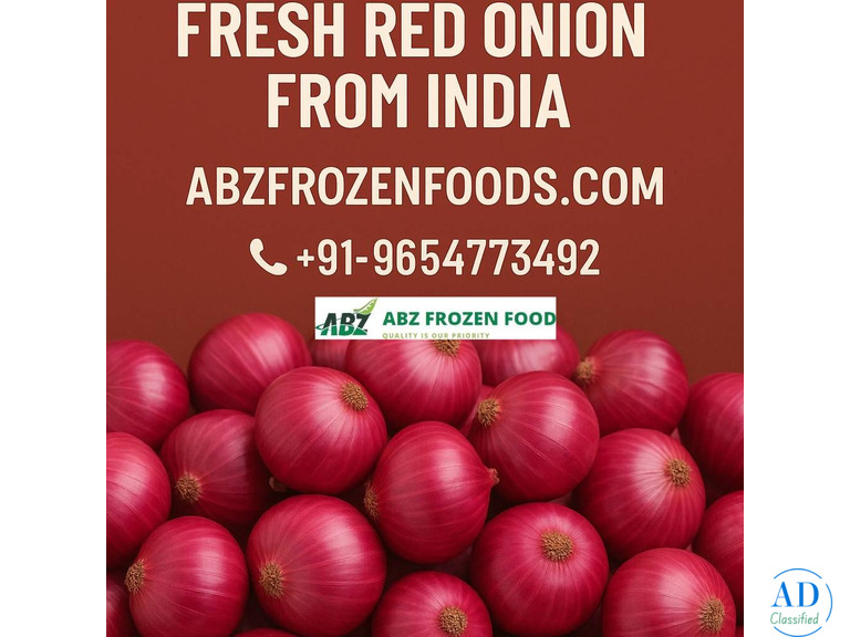 Freshness to the World – Trusted Exporter of Fresh Red Onion from India