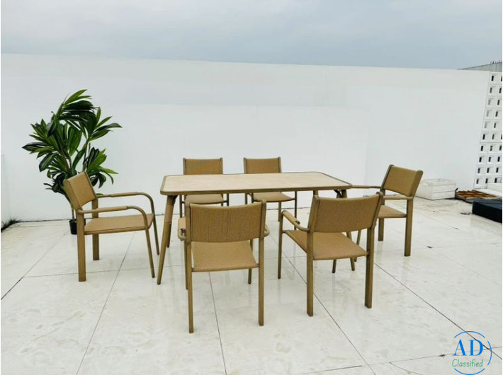 Fridaah Rectangular Dining Set, JHA-618