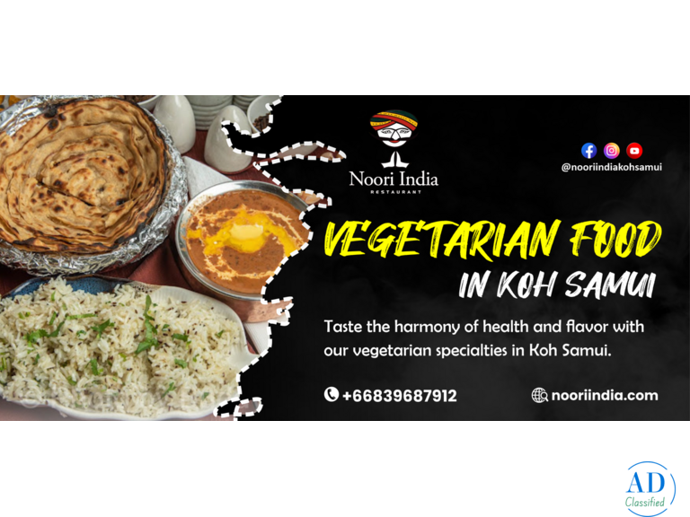 Vegetarian Restaurant in Koh Samui - Authentic Indian Flavors at Noori India