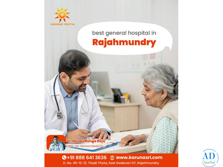 Best General Hospital in Rajahmundry