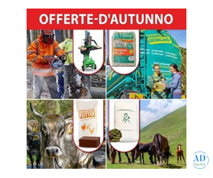 Offerte Autunno Agritura – Equipaggiati al meglio per la nuova stagione