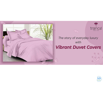 The story of everyday luxury with Vibrant Duvet Covers