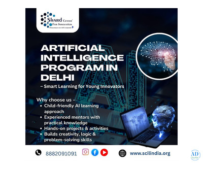 Artificial Intelligence Program in Delhi – Smart Learning for Young Innovators