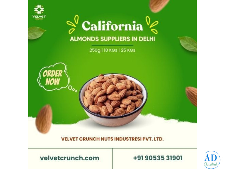California Almonds Suppliers in Delhi