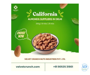 California Almonds Suppliers in Delhi