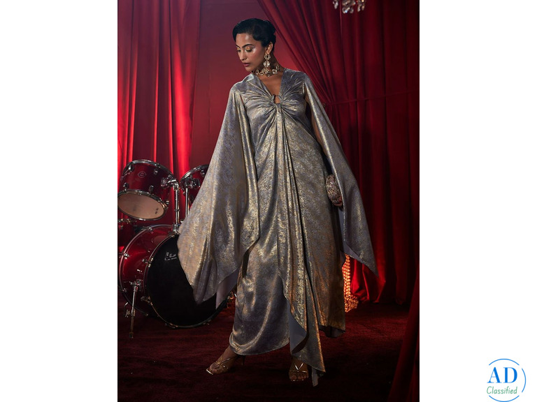 Venus Buckle Gown – Stunning Birthday Gown for Girls Party