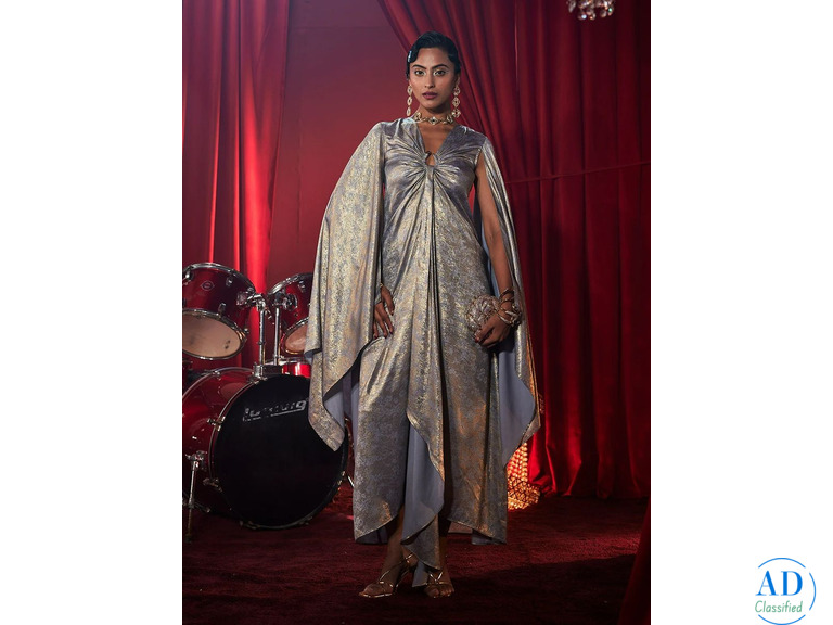 Venus Buckle Gown – Stunning Birthday Gown for Girls Party