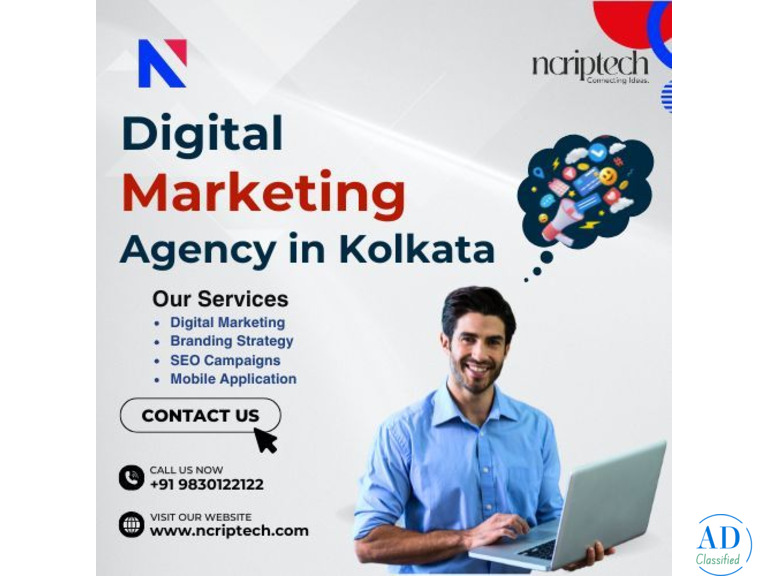 Best Digital Marketing Agency in Kolkata – Ncriptech