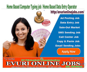 online home based work, Work From Home / Part Time Home Based Computer Job