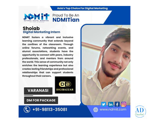 NDMIT Varanasi – Best Data Science Training Institute with Industry Experts & Certification