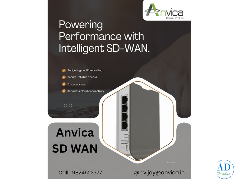 AnvicaShield SDWAN – High-Speed, Secure Networking for Businesses | Global Reach!