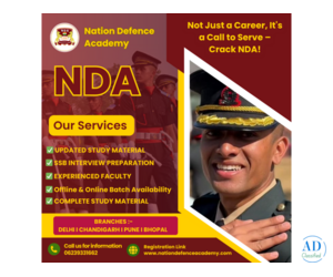 NDA Academy  For 11th And 12th in Delhi