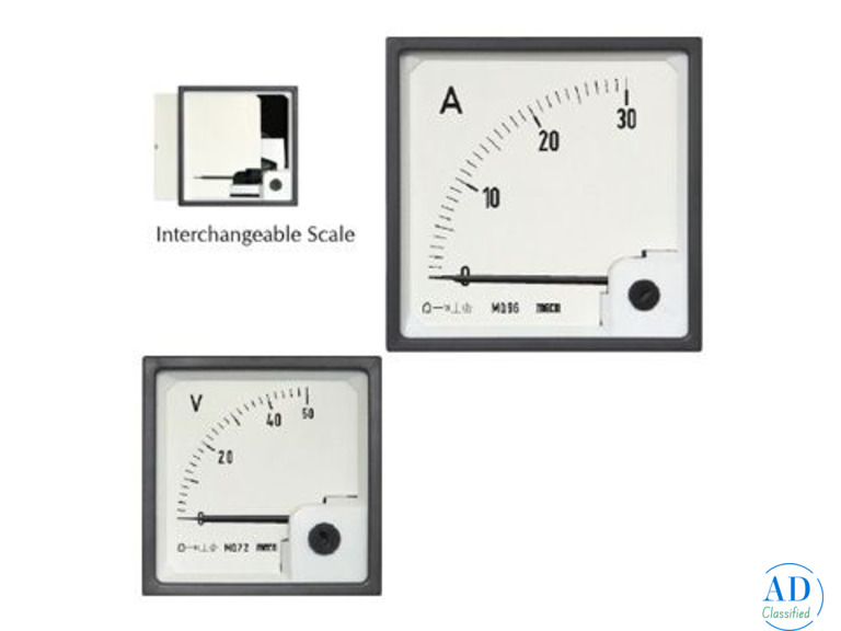 Buy Industrial-Grade DC Ammeters & Voltmeters Online