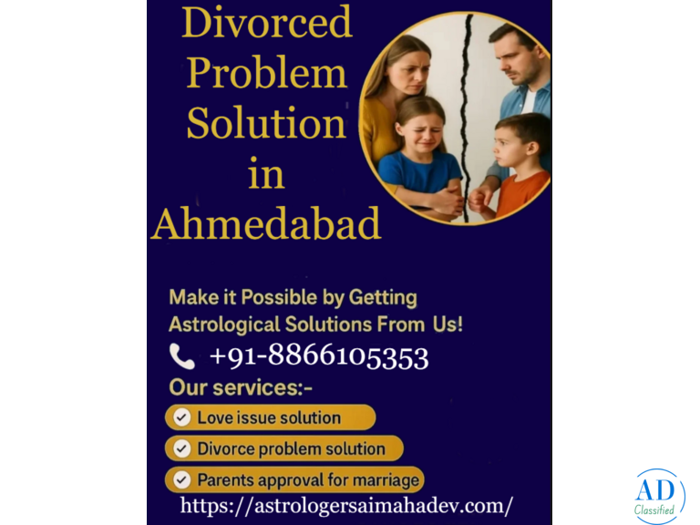 Divorced Problem Solution in Ahmedabad – Sai Mahadev Astrologer