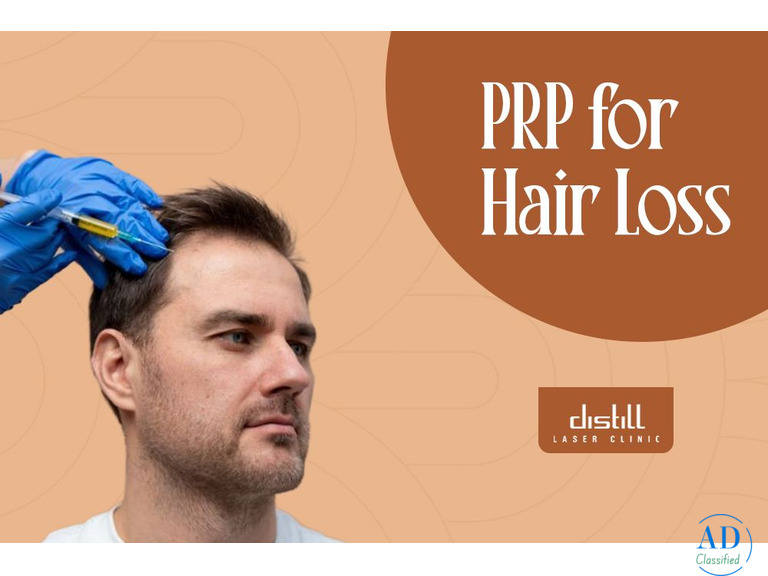 Say Goodbye To Hair Loss With Expert PRP Treatments | Distill Laser Clinic