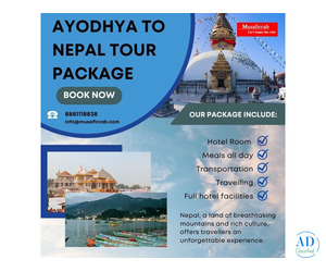 Affordable Ayodhya to Nepal Tour Package with Musafircab