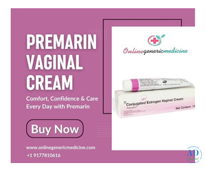 Buy Premarin Vaginal Cream Online at OnlineGenericMedicine
