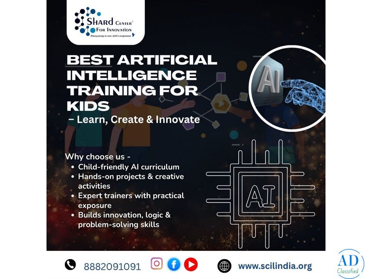 Best Artificial Intelligence Training for Kids – Learn, Create & Innovate