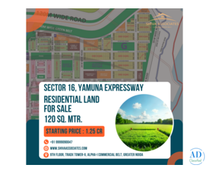 Explore Prime Residential Land at Sector 16, Yamuna Expressway