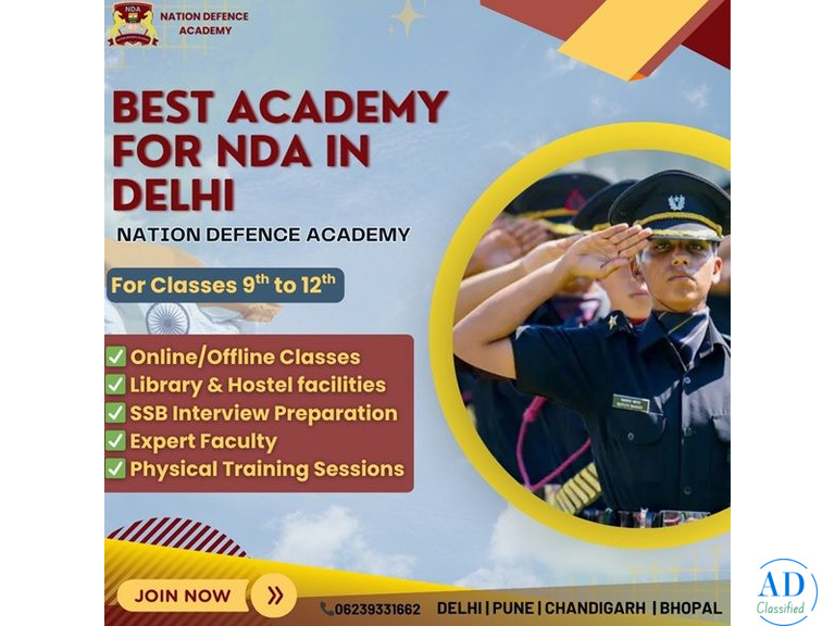 Best Academy for NDA in Delhi