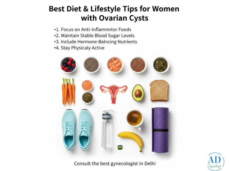 Best Diet & Lifestyle Tips for Women with Ovarian Cysts