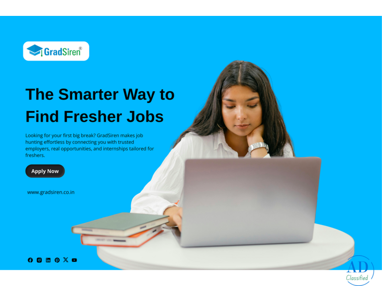 Take the first step Towards Your Career With GradSiren