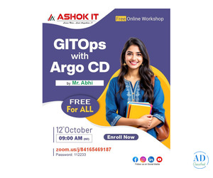 Free Online Workshop on GIT OPS with Argo CD by Ashok IT (12 Oct @ 9 AM)