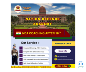 How to prepare for NDA after 10th in Chandigarh
