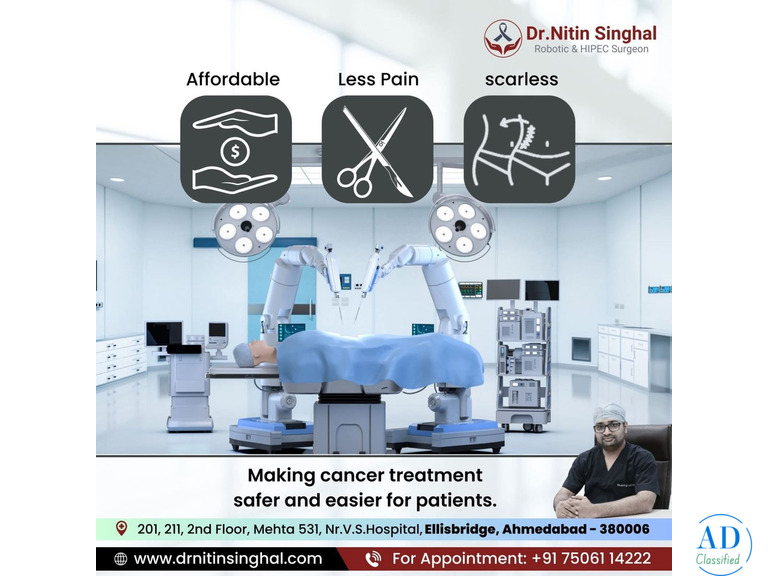 Robotic Cancer Surgeon in Ahmedabad: Quick Recovery