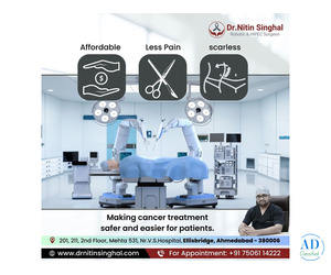 Robotic Cancer Surgeon in Ahmedabad: Quick Recovery