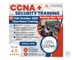Master Networking Skills with CCNA (R&S) + CCNA Security Training in Hyderabad