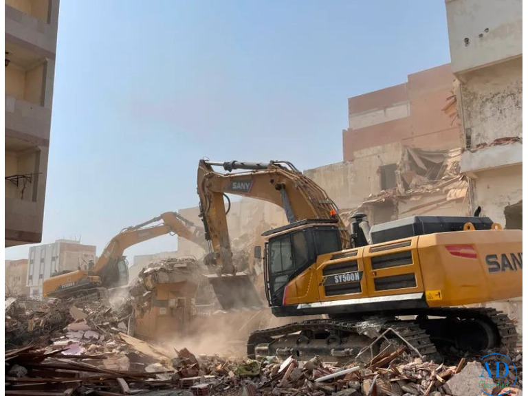 Claim SANY SY500H Large Excavator