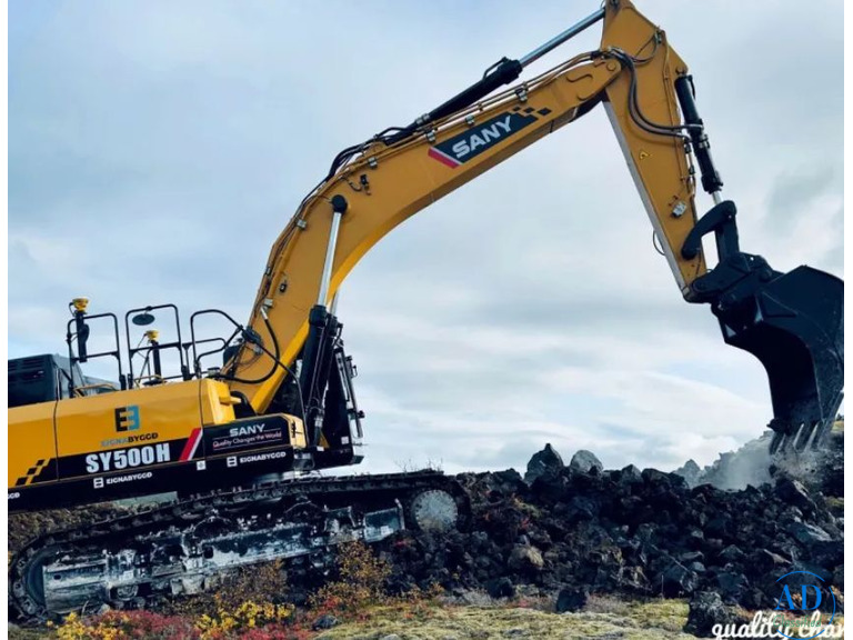 Claim SANY SY500H Large Excavator