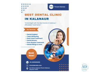 Best Dental Clinic in Kalanaur | Triveni Dental