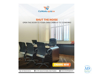 Fully Furnished Coworks Space in Noida – TC CoWorks Space