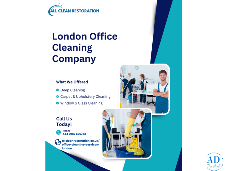 Office Cleaning Company in London – Professional & Affordable Services
