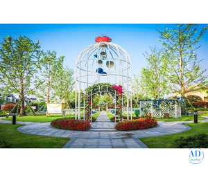 lawn wedding decoration at Gulmohar Greens