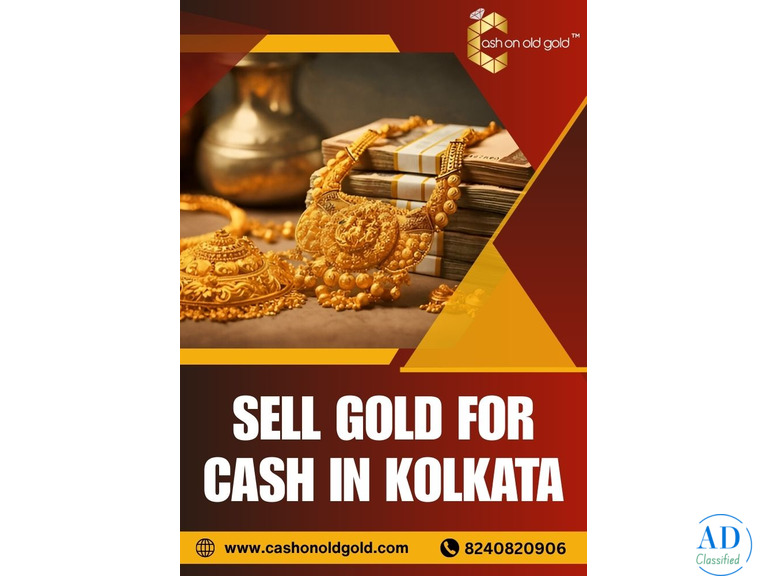 Sell Gold for Cash in Kolkata - Cash On Old Gold