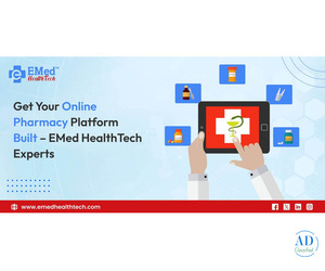Get Your Online Pharmacy Platform Built – EMed HealthTech Experts
