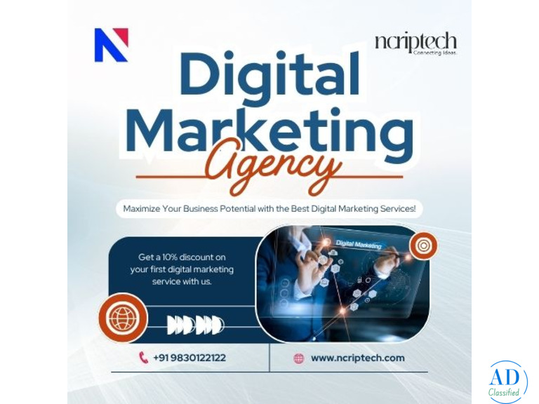 Best Digital Marketing Agency in Kolkata – Ncriptech