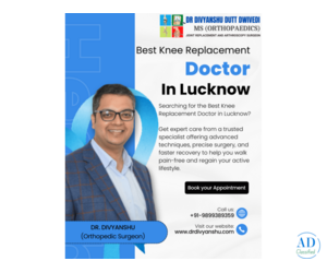 Dr. Divyanshu Dutt Dwivedi - Best Knee Replacement Doctor in Lucknow for Pain-Free Living Dr. Divyanshu Dutt Dwivedi - Best Knee Replacement Doctor in Lucknow for Pain-Free Living